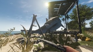 Stranded Deep: Flying and Riding my Pet Shark! and a Rescue Plane gameplay tutorial part 4
