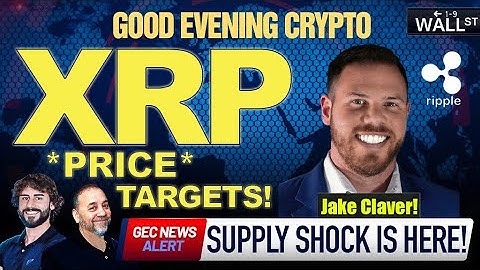 🚨 XRP ETF FINAL WARNING! 🚨 NEW JAKE CLAVER SUPPLY SHOCK & *PRICE TARGETS* REVEALED!