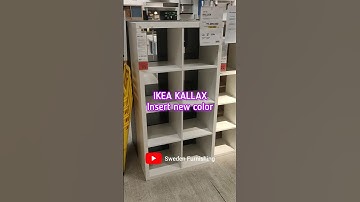 Ikea KALLAX new insert 2025