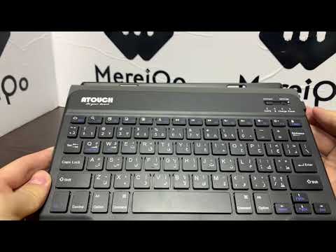 Как подключить bluetooth клавиатуру на планшете ATOUCH X19