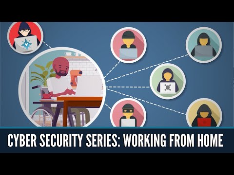SECURITY TIPS FOR WORKING REMOTELY FROM HOME | VerSprite Cybersecurity Training Videos