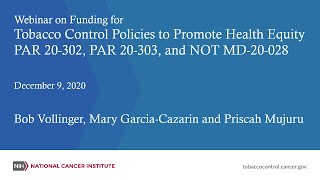 Tobacco Control Policies To Promote Health Equity Tobacco Control Policies To Promote Health Equity