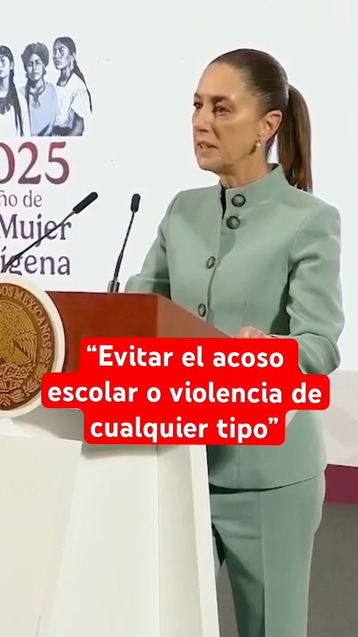 Sheinbaum reprueba agresiones contra Fátima, alumna agredida en secundaria