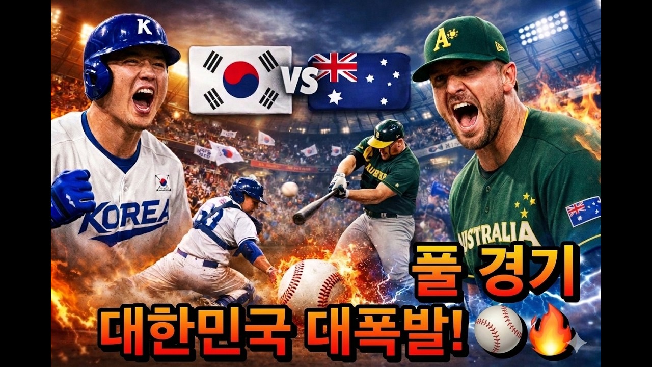 WBC 2026 대한민국 vs 호주 BIGGEST FULL Game Highlights You Need To See ⚾