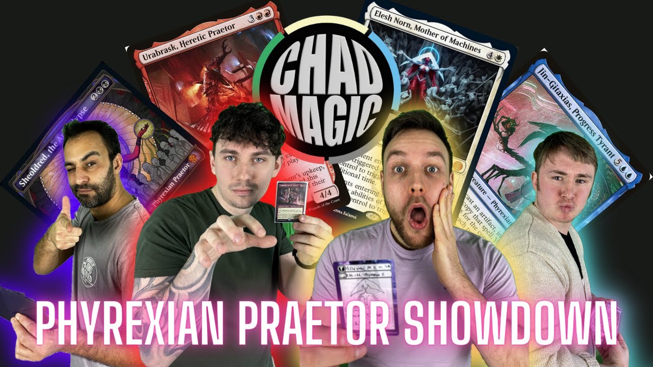 PHYREXIAN PRAETORS EDH!! | Elesh Norn, Mother of Machines vs Jin-Gitaxias v Sheoldred v Urabrask thumbnail