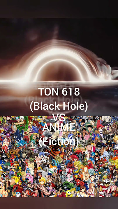 Anime vs TON 618💀 #shorts
