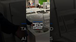 Price shock: Tariffs add $540 to dryers