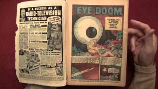 Reading Comics: Mystic #6, Basil Wolverton's 'The Eye of Doom!', 1952 -- ASMR -- Male, Soft-Spoken