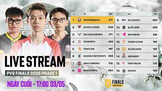 🏆[PVS Finals 2026 P1] Ngày Cuối: 🇻🇳 AL, 🇻🇳 TE, 🇻🇳 FCE, 🇻🇳 TDT, 🇻🇳 FL, 🇻🇳 WDE, 🇻🇳 VC, 🇻🇳 UNC,...