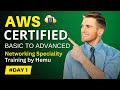 Day1 aws certified advanced networking specialty training  cloud computing explained