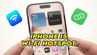 iPhone 15/ Pro / Plus: How To Set Up Personal Hotspot