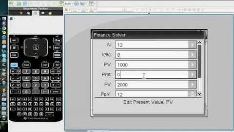 TI-Nspire: Tutorial #12 - Finance Solver