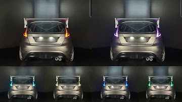Gorgeous ! Ford Fiesta MK7 New RGB Taillights