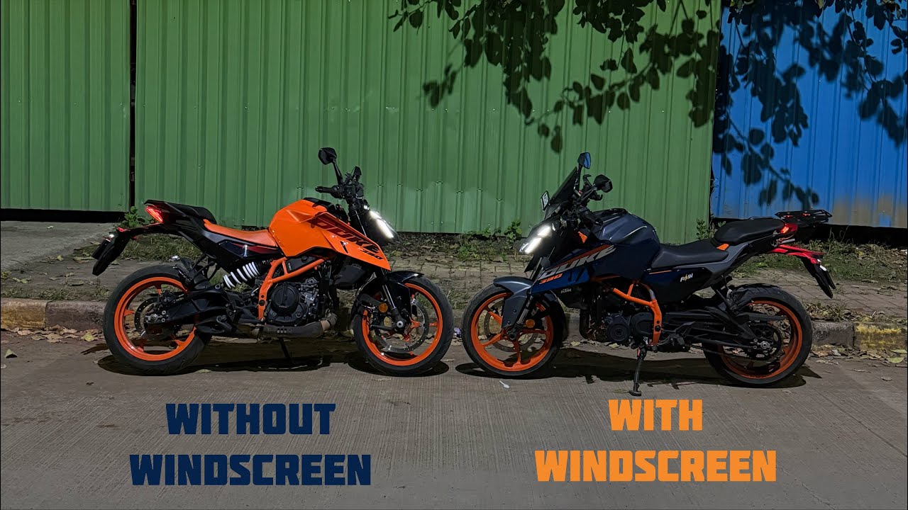 How to Install Windscreen and GPS mount on KTM Duke 390 Gen 3 ⚡️🤩.   