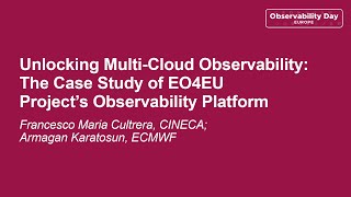 Unlocking Multi-Cloud Observability: The Case Study of...- Francesco Cultrera, Armagan Karatosun Net Worth