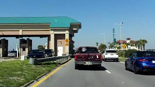 Pensacola Beach Toll Bridge northbound