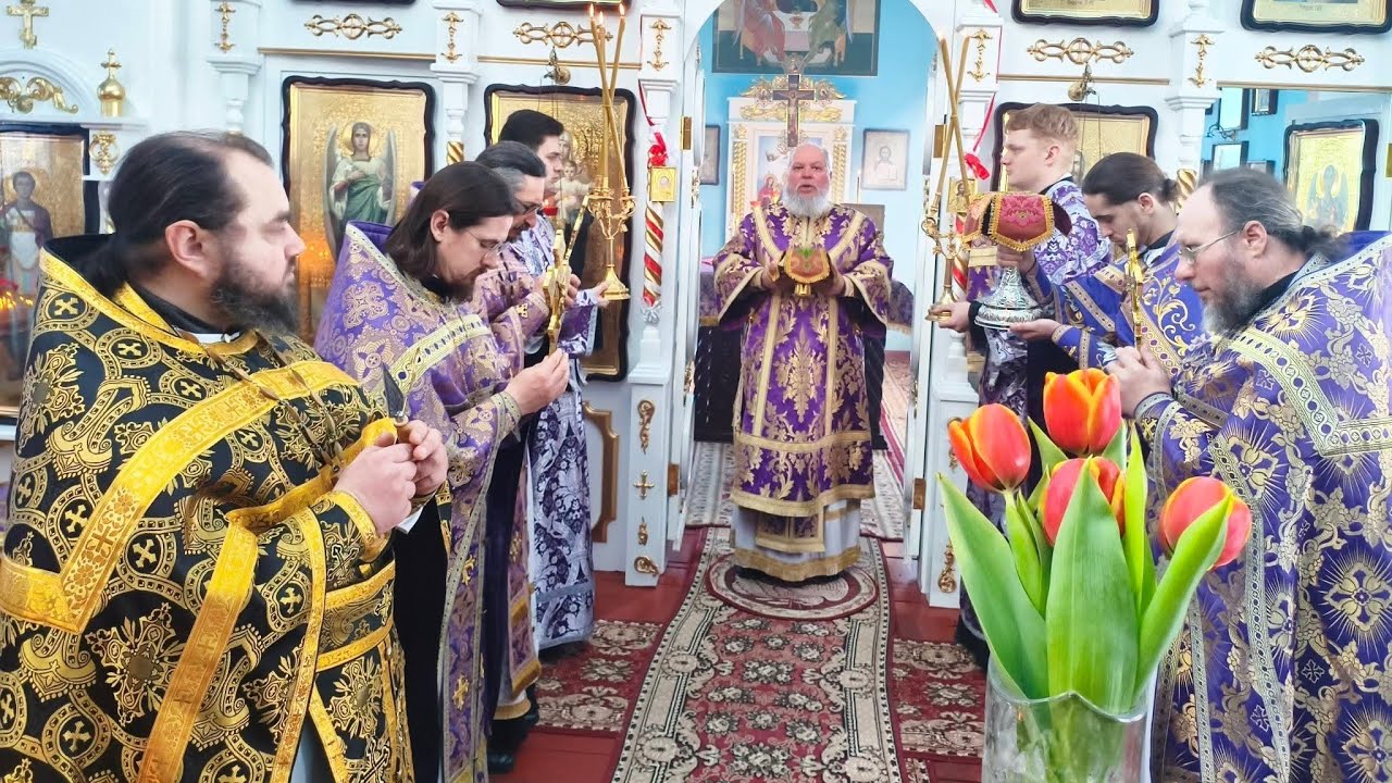 Литургия в Неделю 2-ю Великого поста, свт. Григория Палами