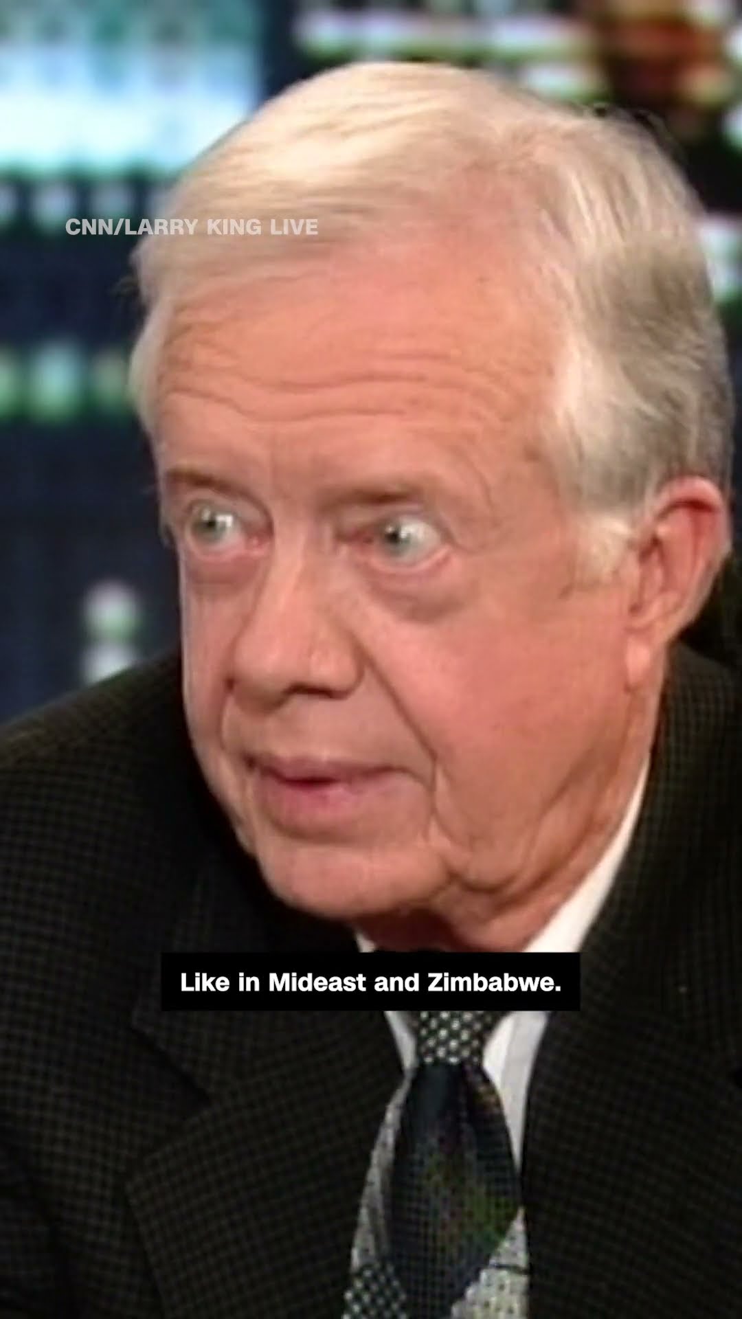 Jimmy Carter on his legacy