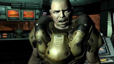 Doom 3 Nightmare Playthrough - Level 1 (intro)