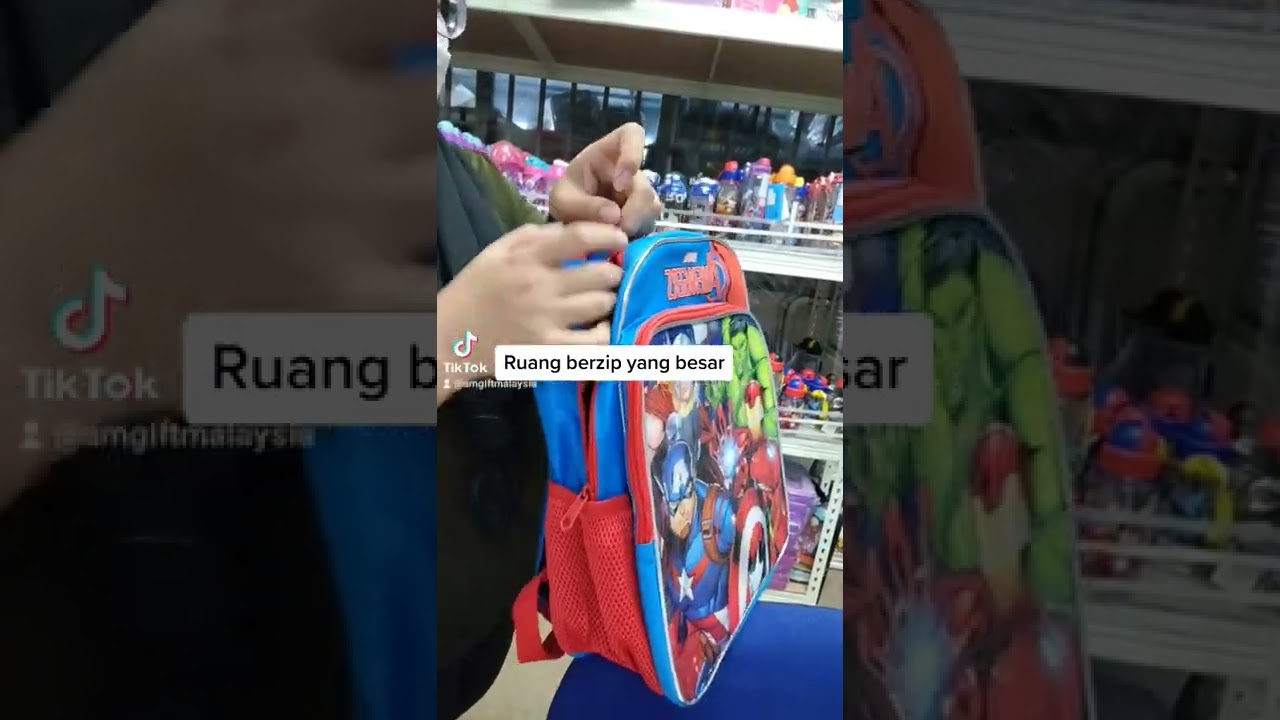 Marvel Avengers 14" Inch Backpack PreSchool Kindergarten Bag