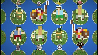Every Island Gets A Different Race AND Trait! - WorldBox Battle Royale