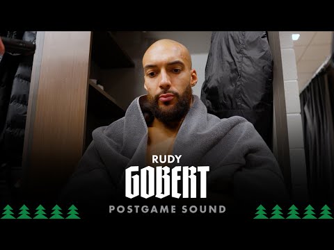 "I'm Going To Focus On What I Can Do Better For The Team." | Rudy Gobert Postgame Sound | 12.31.25