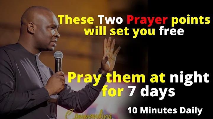 Pray these two prayers for 7 nights |Just 10minutes daily| APOSTLE JOSHUA SELMAN