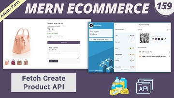 MERN Stack E-Commerce Project #159 : Create Products with Fetch API