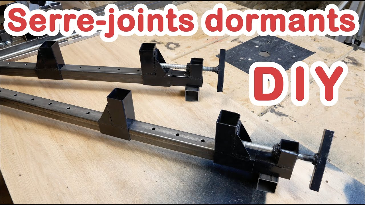 Homemade bar clamps Comment faire des serrejoints