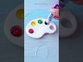 Make your own miniature painting set  paint palette  paint brush art painting shorts