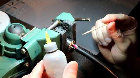 CNC Spindle Connector Soldering Overview Shot In 4K...