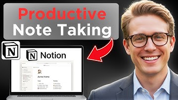 How To Take Notes Productively Notion | Template Included (Tested)