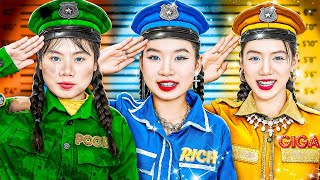 Poor Vs Rich Vs Giga Rich Students At Police Academy