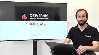 Custom block within sequencer in DewesoftX