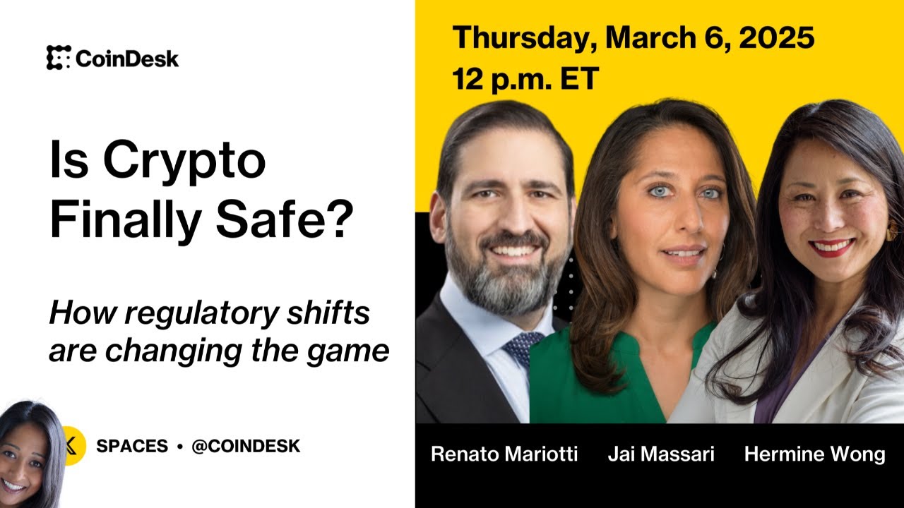 WATCH LIVE: Is Crypto Finally Safe? How Regulatory Shifts Are Changing the Game