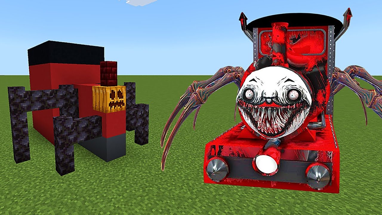 Choo Choo Charles Addon in Minecraft PE