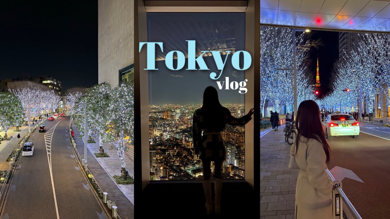 Japan Vlog #1 | 도쿄 첫날: 돈키호테 시식, 롯폰기 & 도쿄시티뷰🗼