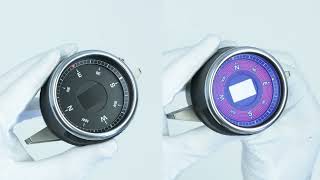 Porsche Compass Disassembling and Gauge Face Swap | Gaugefaces.com