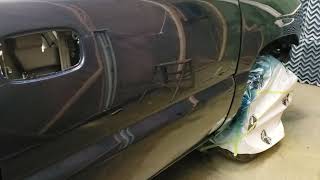 2001 Silverado cab painted!        Indigo blue metallic color code U9792