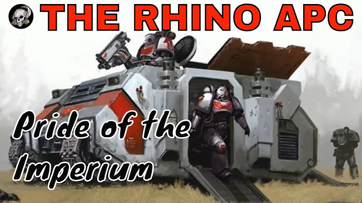 THE RHINO APC IN WARHAMMER 400000 - the Pride of the Imperium