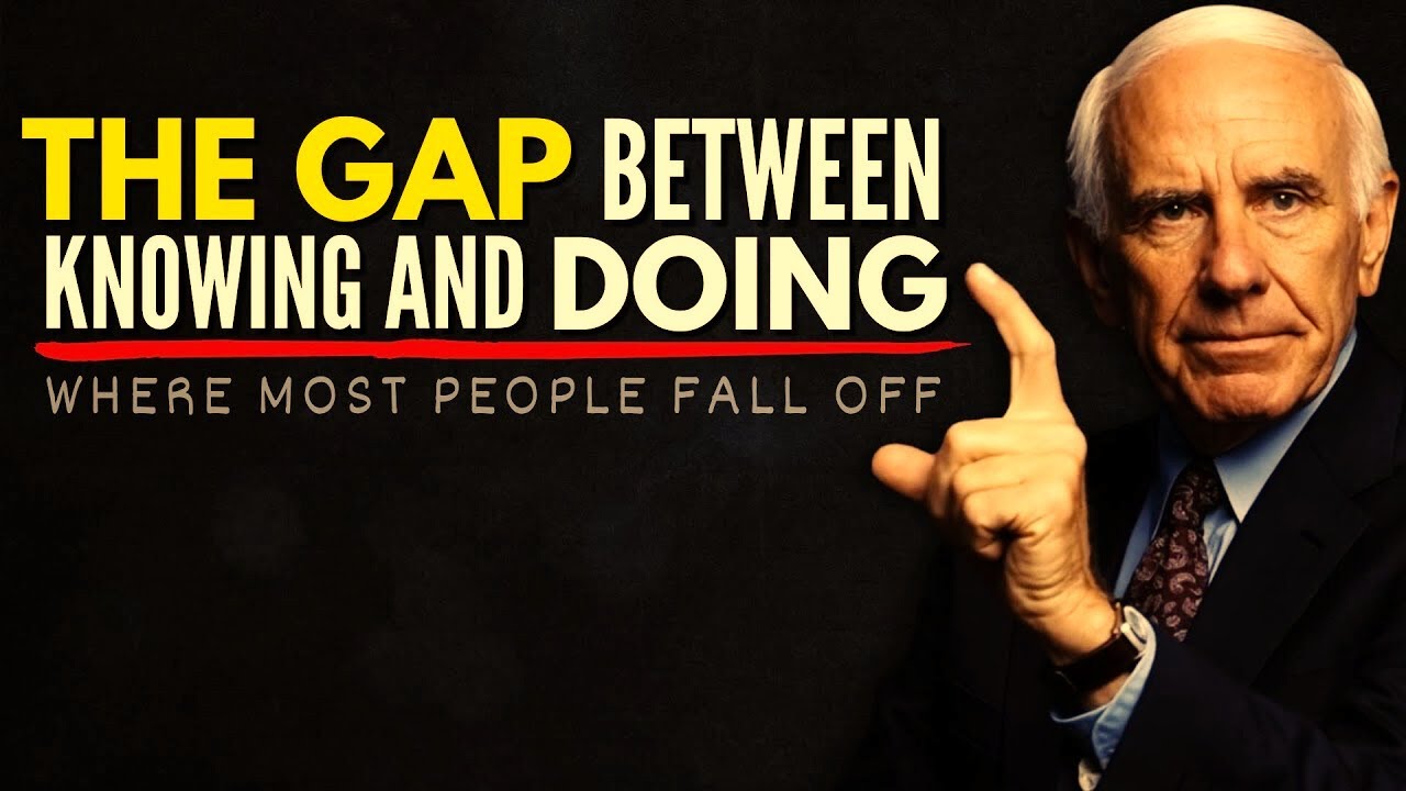 The Gap Between Knowing and Doing is Where Most Dreams Disappear | Jim Rohn Motivation