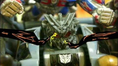 TRANSFORMERS ROTF FOREST BATTLE IN STOP MOTION!!!