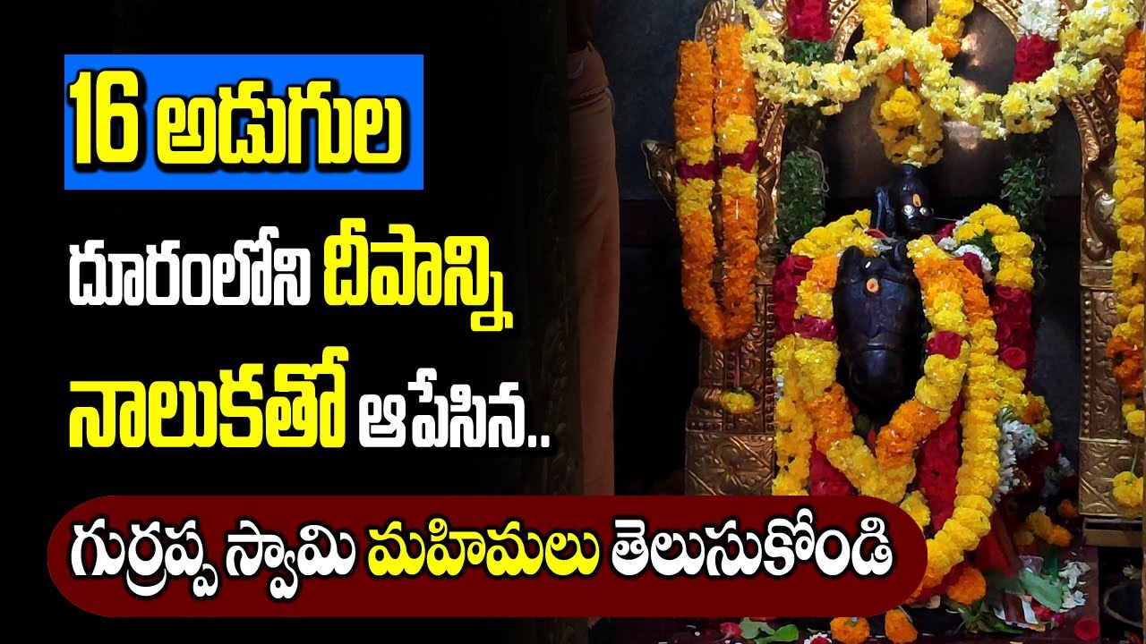 ఎంతో మహిమగల మీ ఇంటి దైవం గుర్రప్ప స్వామి గురించి తెలుసా? Sri Madimanu Gurappa Swamy | Kadapa