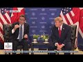 President Trump & PM Burnham Discuss Working Together For World Safety and Prosperity - 09/22/26