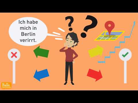 Deutsch lernen mit Dialogen | Ich habe mich in Berlin verirrt! | Wortschatz und Grammatik A1 / A2