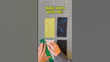 Make HRTs with me! Half rectangle triangles simplified! #quilters #quiltingtutorial #sewingtips #hrt