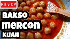 RESEP BAKSO SAPI MERCON KUAH , ENAK N BIKIN GOBYOS  by youtuber magelang - Durasi: 12.01. 