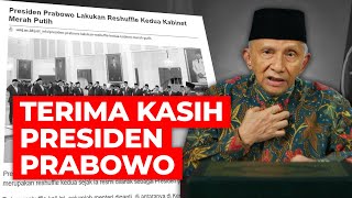 THANK YOU PRESIDENT PRABOWO