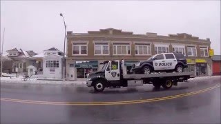 Blizzard Winter Storm  Jonas 2016 - Downtown Atlantic City, New Jersey