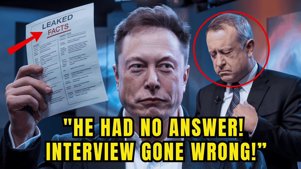 Liberal TV Host Asks Elon Musk a Disrespectful Question—His Response ...